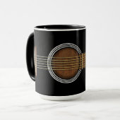 Tasse de guitare acoustique - Mongram (Devant gauche)