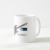 Tasse de guitare de Hank Marvin de brûlures (Devant droit)