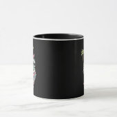 Tasse de guitariste squelette de surf rétro (Centre)