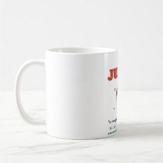 Tasse de gym amusante avec jus d'orange