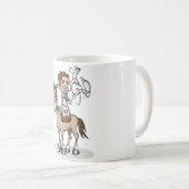 Tasse de gymnastique de cheval de pommeau (Devant droit)