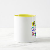 Tasse de gymnastique de flower power (Centre)