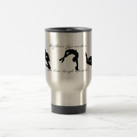 Tasse de gymnastique rythmique pour l'entraîneur