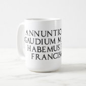 Tasse de Habemus Papam (Devant gauche)