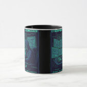 Tasse de Hacker Programmeur Codebreaker Cyberpunk (Centre)