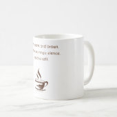 Tasse de Haiku de café (Devant droit)