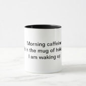 Tasse de haiku de caféine (Centre)