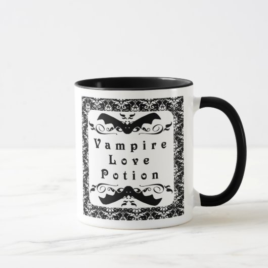 Tasse de Halloween de philtre d'amour de vampire (Droite)