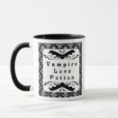 Tasse de Halloween de philtre d'amour de vampire (Gauche)