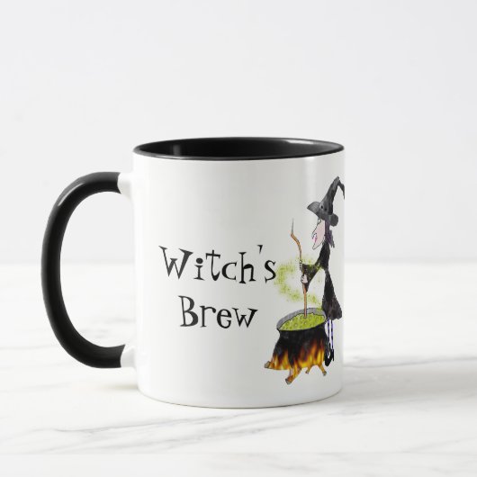Tasse de Halloween du Brew de la sorcière (Gauche)