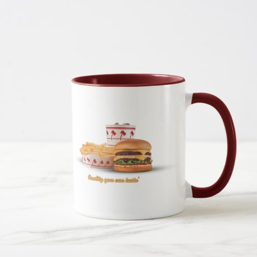 Tasse de Hamburger-n-Fritures (Droite)