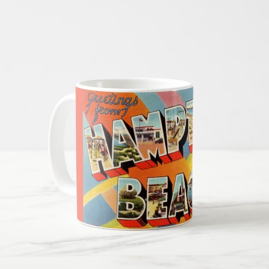 Tasse de Hampton Beach, New Hampshire (Devant gauche)