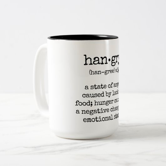 Tasse de Hangry (Devant gauche)