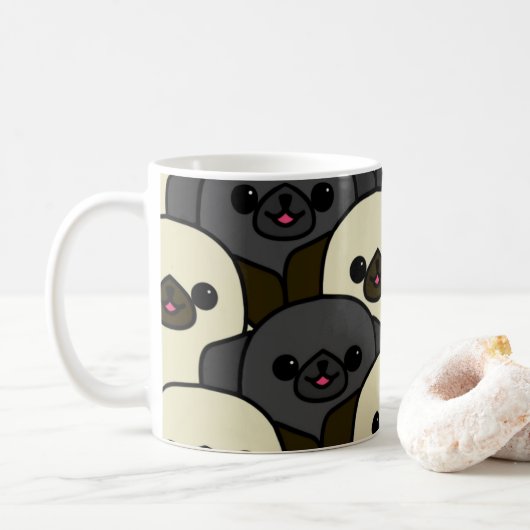 Tasse de Hank et de Polly (Avec donut)