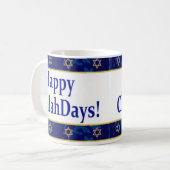 Tasse de Hanoukka Challahdays (Devant gauche)