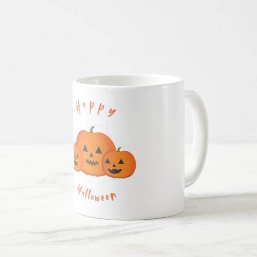 Tasse de Happy Halloween (Devant droit)