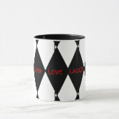 Tasse de harlequin (Centre)