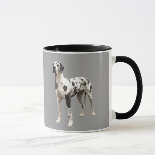 Tasse de harlequin de great dane (Droite)