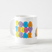 Tasse de haut en bas de chien d'ours de nounours (Devant gauche)