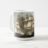Tasse de hautes mers de bateau de tondeuse de (Devant gauche)