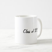 Tasse de hérisson d'obtention du diplôme - bleu (Devant droit)