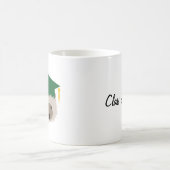 Tasse de hérisson d'obtention du diplôme - vert (Centre)