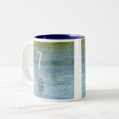 Tasse de héron de grand bleu (Devant gauche)