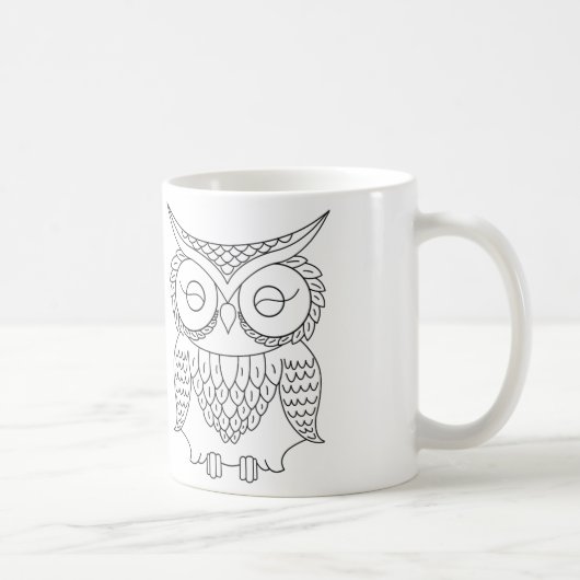 Tasse de hibou (Droite)