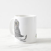 Tasse de hibou - 3 hiboux dans un ! (Devant gauche)