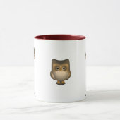 Tasse de hibou et de servante (Centre)