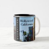 Tasse de HOLLYWOOD, la CALIFORNIE (Devant droit)