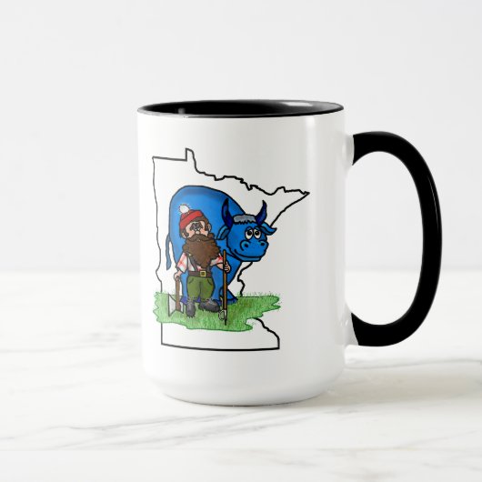 Tasse de Homeboy de Paul Bunyan Minnesota (Droite)