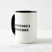 Tasse de Homeboy de Paul Bunyan Minnesota (Devant gauche)