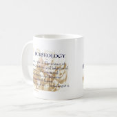 Tasse de HORSEOLOGIST avec la signification de (Devant gauche)