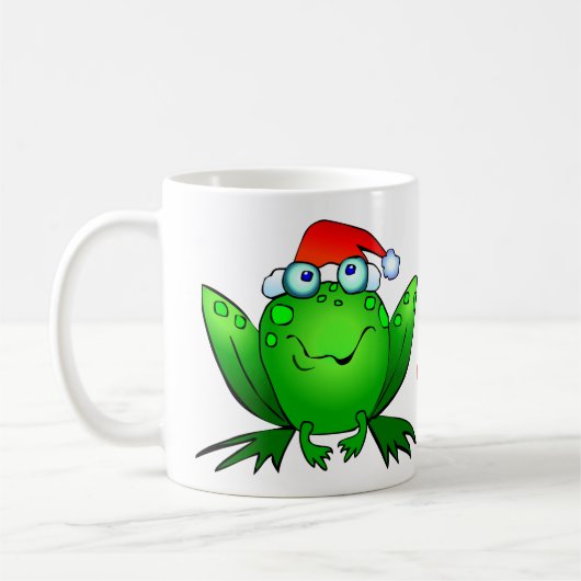 Tasse de houblon de grenouille de bande dessinée (Gauche)