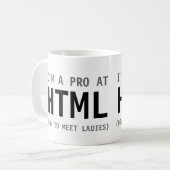 Tasse de HTML (Devant gauche)