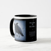 Tasse de Huginn et de Muninn (Devant gauche)