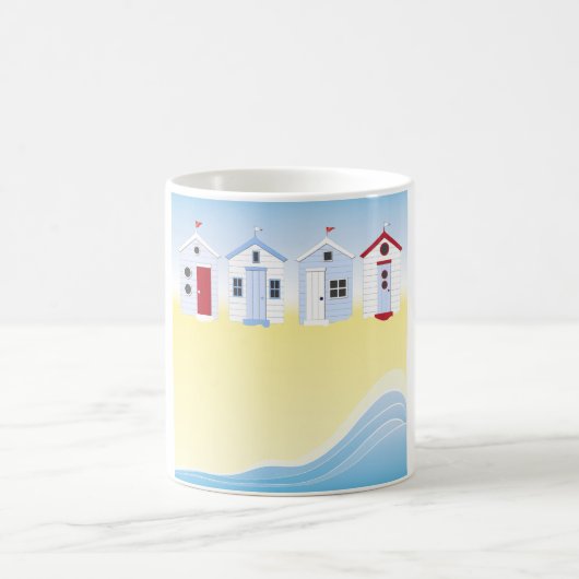 Tasse de huttes de plage (Centre)