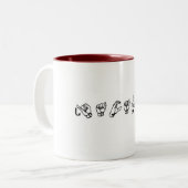 Tasse de Jacalyn ASL (Devant gauche)