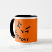 Tasse de Jack-o'-lantern de compost (Devant gauche)