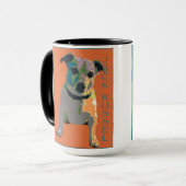 Tasse de Jack Russel Terrier (Devant gauche)