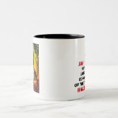 Tasse de Jah Rastafari - noir (Centre)