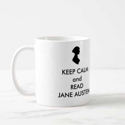 TASSE DE JANE AUSTEN (Gauche)
