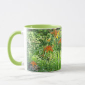 Tasse de jardin de fleurs d'été (Gauche)