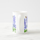Tasse de jardin de papillon de pied-d'alouette de (Dos)