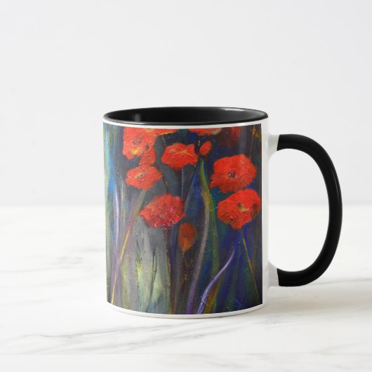 Tasse "de jardin de pavot" (Droite)
