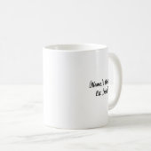 Tasse de jardin personnalisée teckel | Jardin de c (Devant droit)