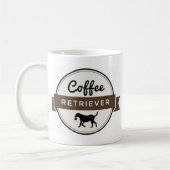 Tasse de Java de chien d'arrêt de café (Gauche)