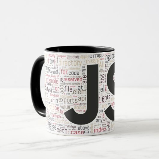 Tasse de Javascript (Devant gauche)
