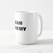 Tasse de Jeremy d'équipe (Devant droit)